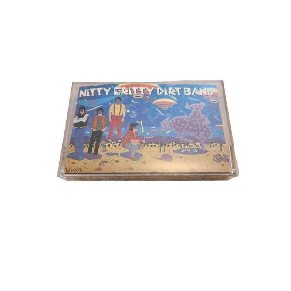 Nitty Gritty Dirt Band HOLD ON Cassette Tape 90s Vintage - Picture 1 of 3